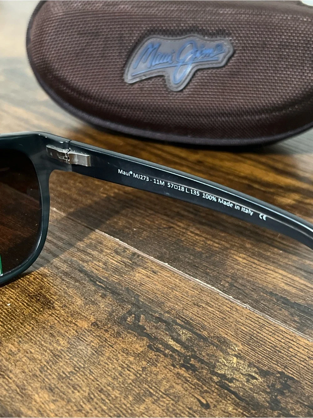 Maui Jim Women's Sunglasses - Black Frame with Brown Lenses